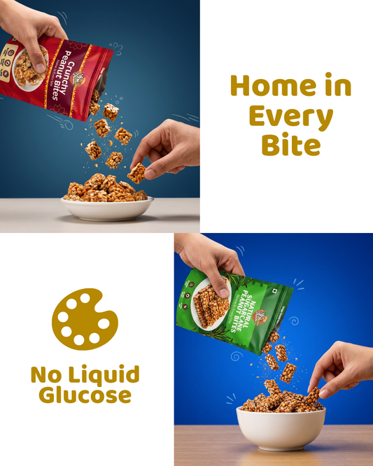 Peanut Chikki Combo Pack of 4 - 600g