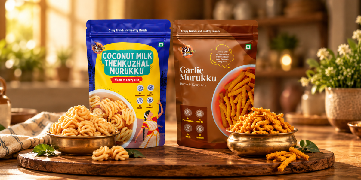 Murukku vs Thenkuzhal: What’s the Difference?