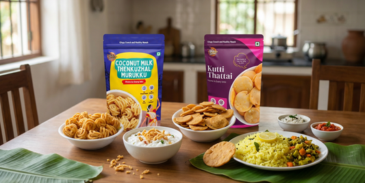 Snack Hacks: Creative Ways to Enjoy Murukku and Thattai in Everyday Meals