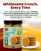 Sri Norukku Theeni Sweet & Salty Millet Cookies with Jaggery 150g