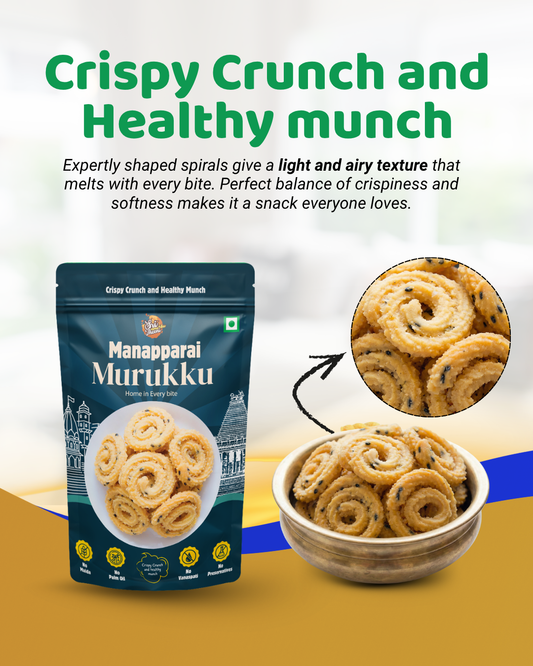 Sri Norukku Theeni Manapparai Murukku 150g