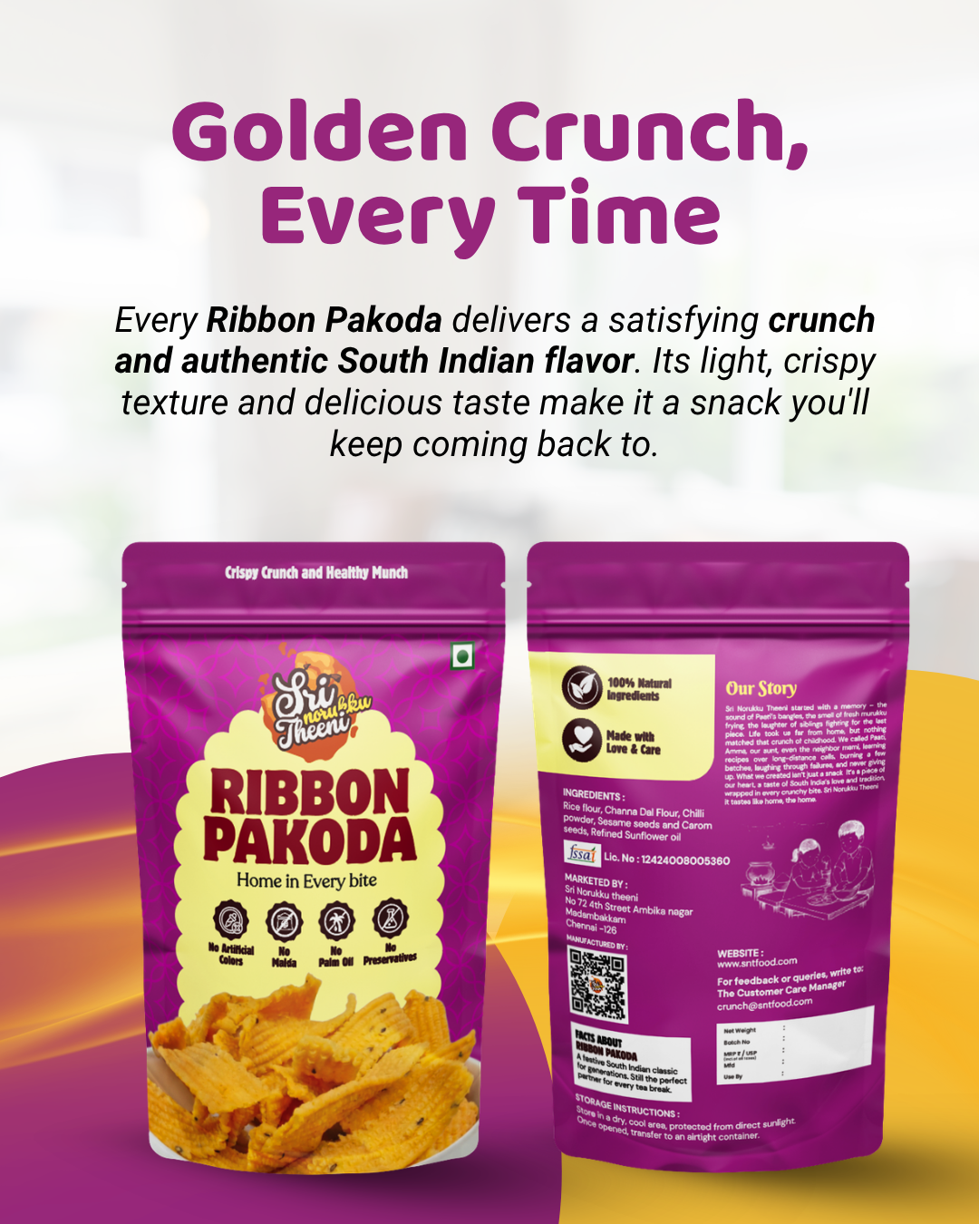 Ribbon Pakoda 150g