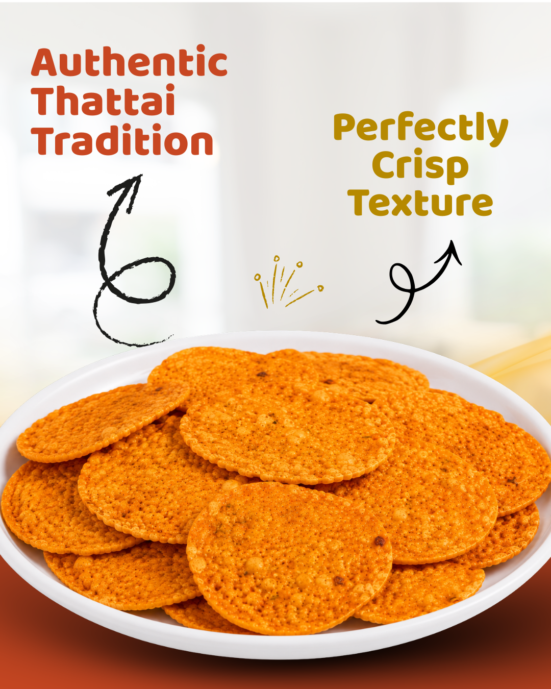Spicy Thattai 150g