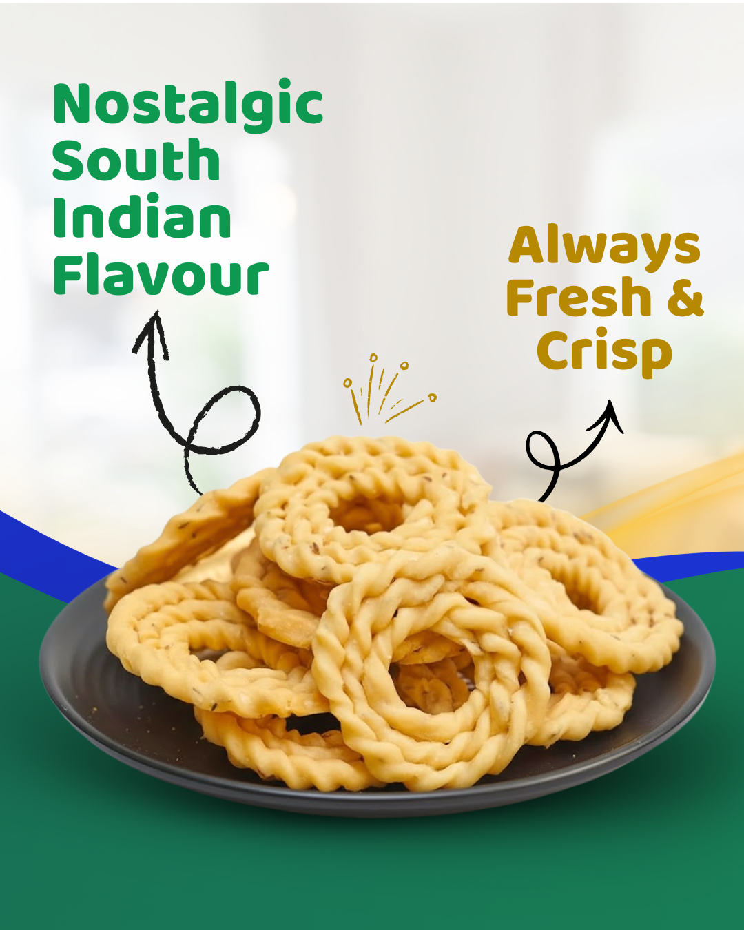 Butter Kai Murukku 150g