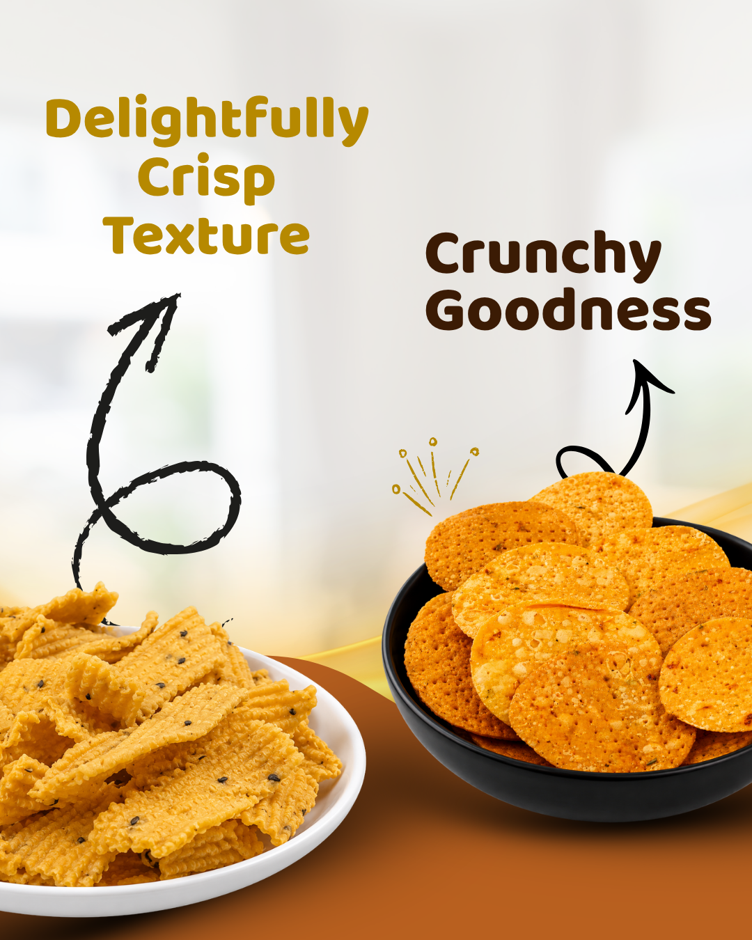 Ribbon Pakoda & Spicy Thattai Combo Pack of 2