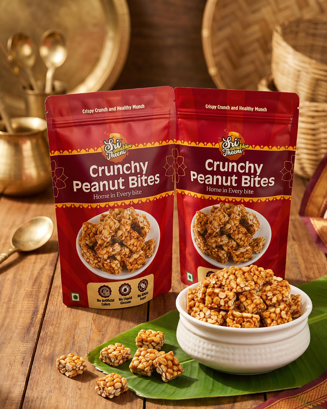 Crunchy Peanut Bites Pack of 2 – 300g