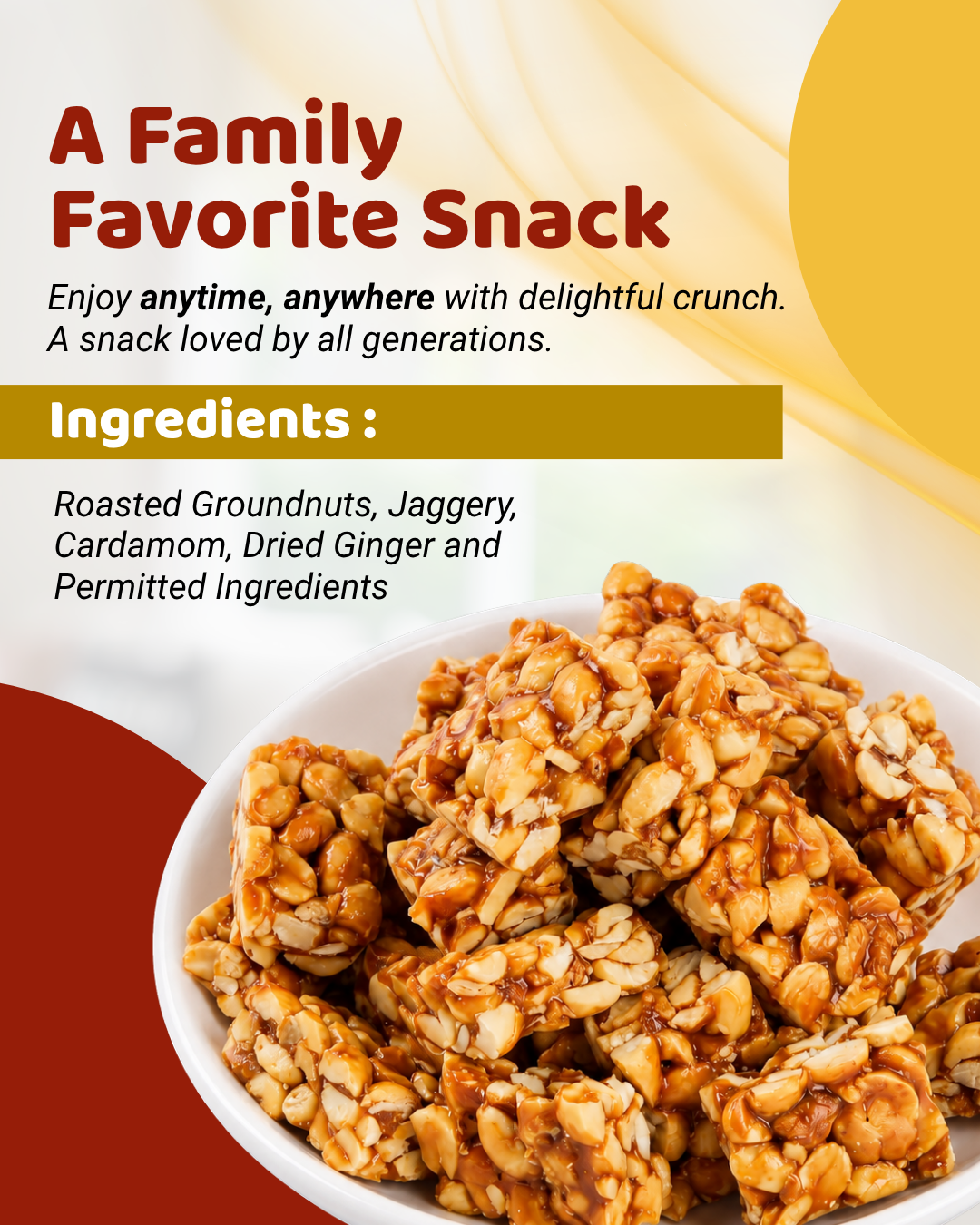 Crunchy Peanut Bites 150g