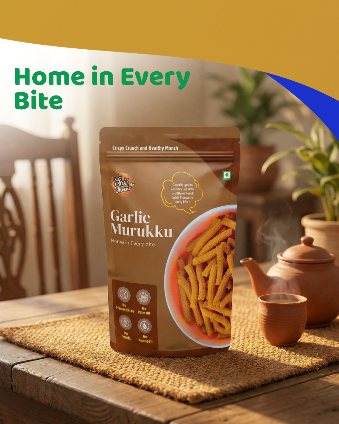Garlic Murukku 150g