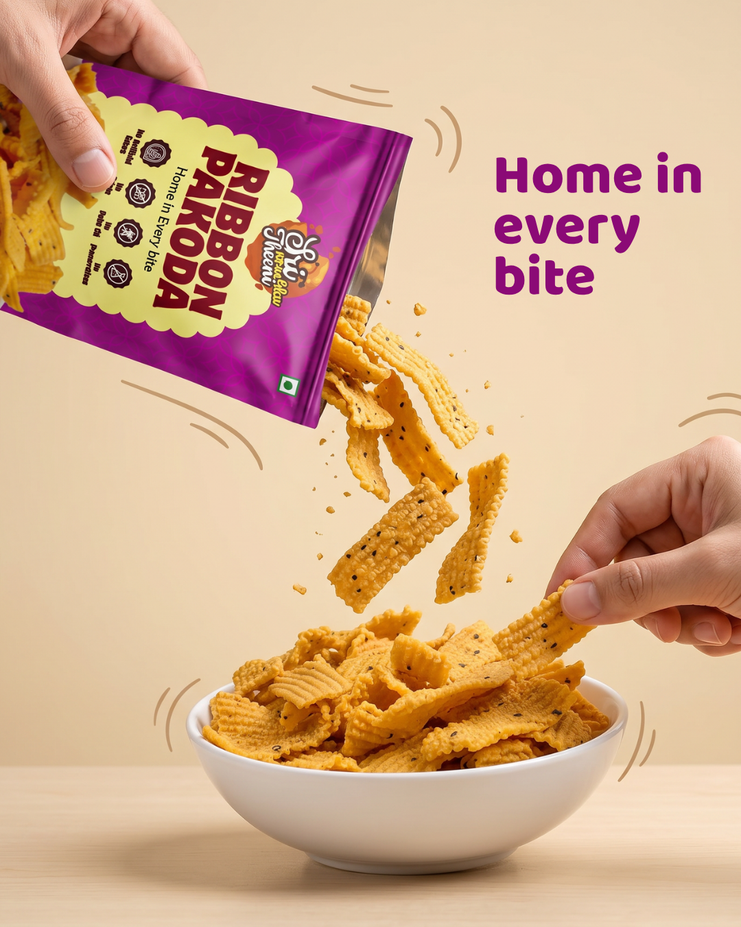 Special Thattai & Ribbon Pakoda Combo Pack of 2 (300g)