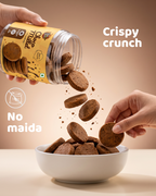 Sri Norukku Theeni Choco Millet Cookies with Jaggery 150g