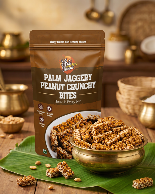 Palm Jaggery Peanut Crunchy Bites 150g