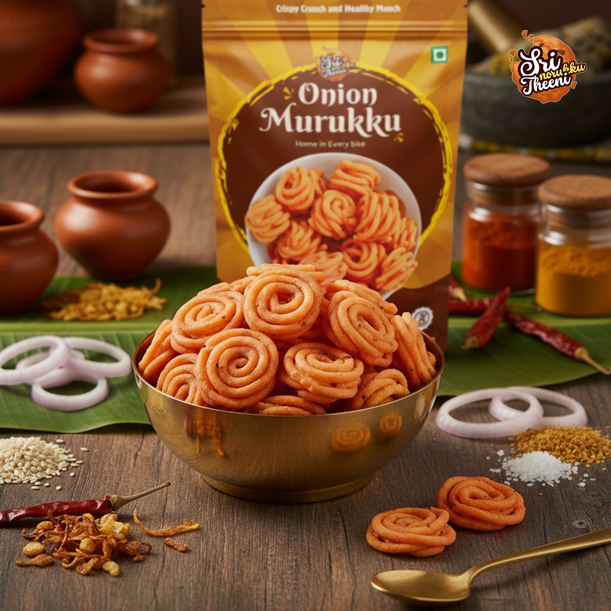 Onion Thenkuzhal Murukku 150g