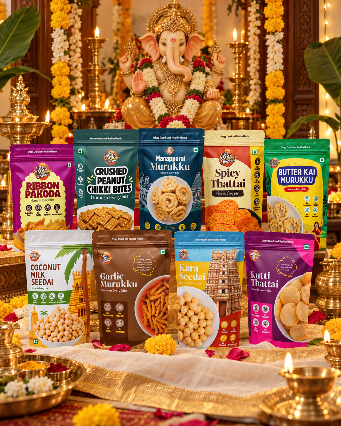 9-in-1 Vinayagar Festive Treats Combo