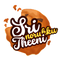 Logo with text 'Sri Norukku Theenu' on a brown background