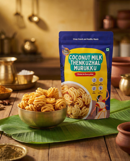 Coconut Milk Thenkuzhal Murukku 150g